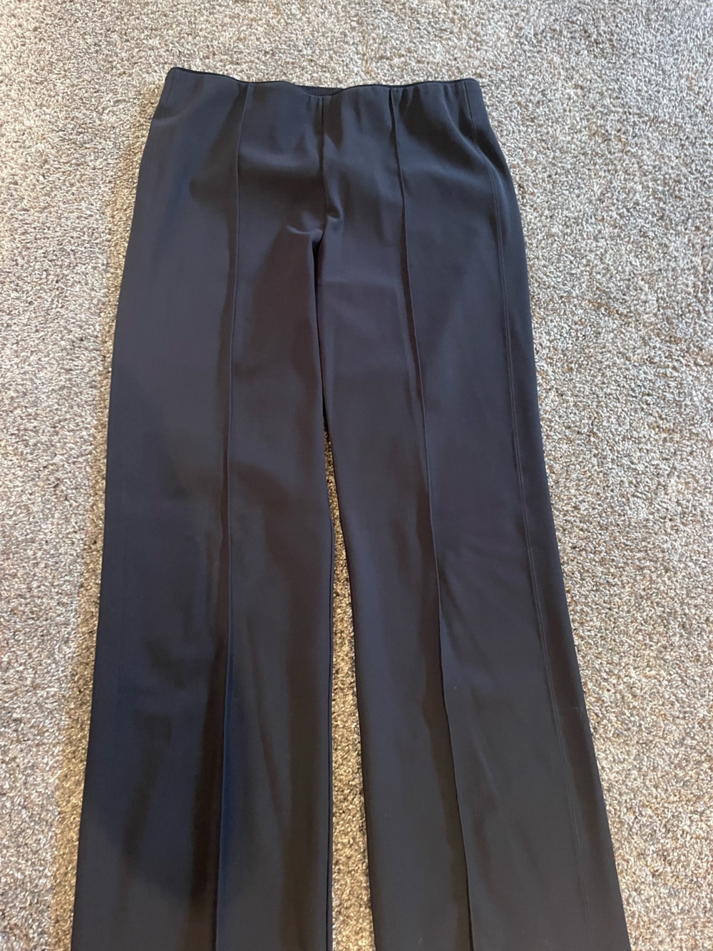 Athleta Black High-Waist front seamed Pants- size small